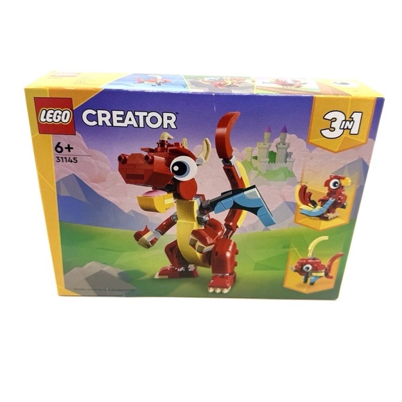 Lego Other - New LEGO Game Toy Kids 31145 Red Dragon 3 in 1 Creator - New in Box - Fantasy